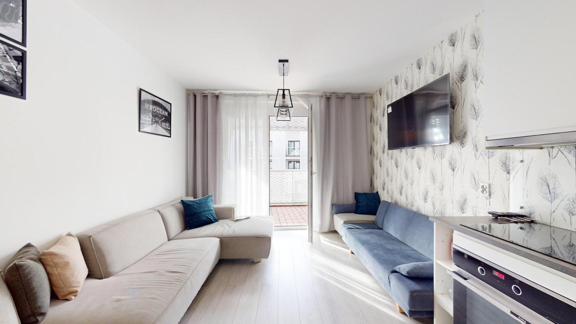 Family House By The River Odra -Panoramic Terrace - 3Room Apartment With 2 Separate Bedrooms And 2 Balconies By Wroapart-Pl- Perfect For Family & Business Stays Βρότσλαβ Εξωτερικό φωτογραφία